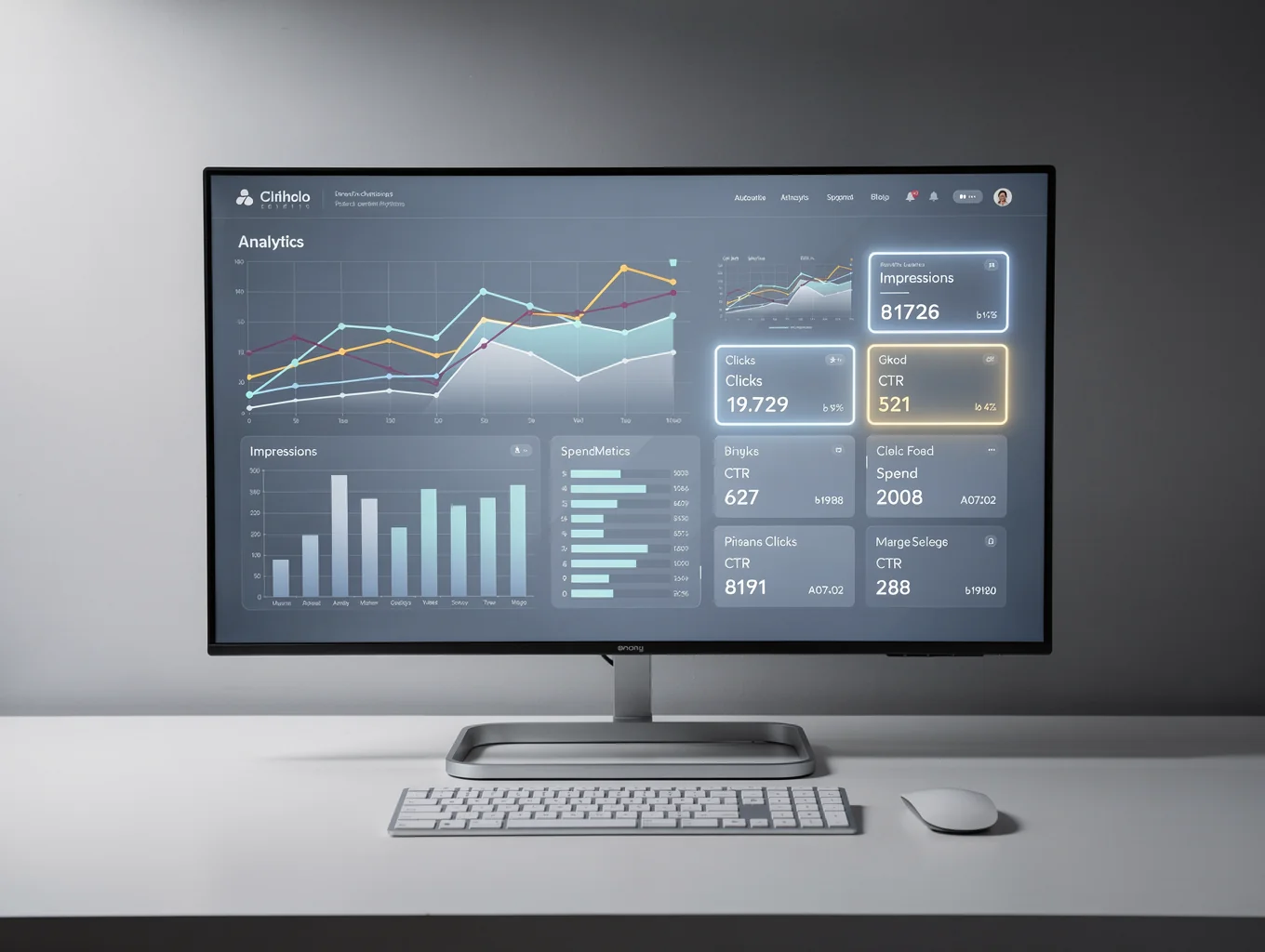 Advertising Guardian spend governance telemetry and real-time ad performance dashboard