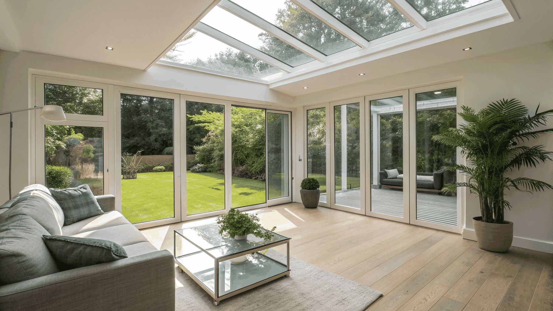 Four Seasons Sunrooms outdoor living website design screenshot