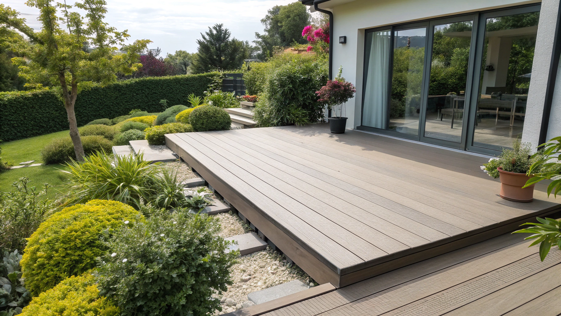 Alpha Decks home improvement website design screenshot