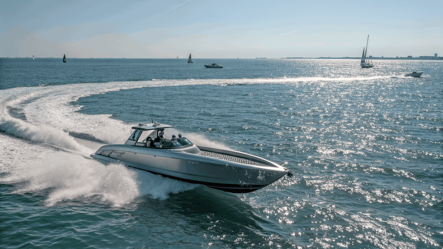 Cutwater Boats powerboat manufacturer website design screenshot