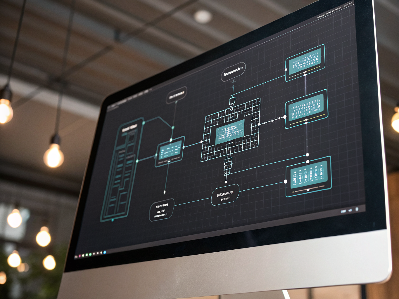 Custom web application architecture and cloud infrastructure dashboard