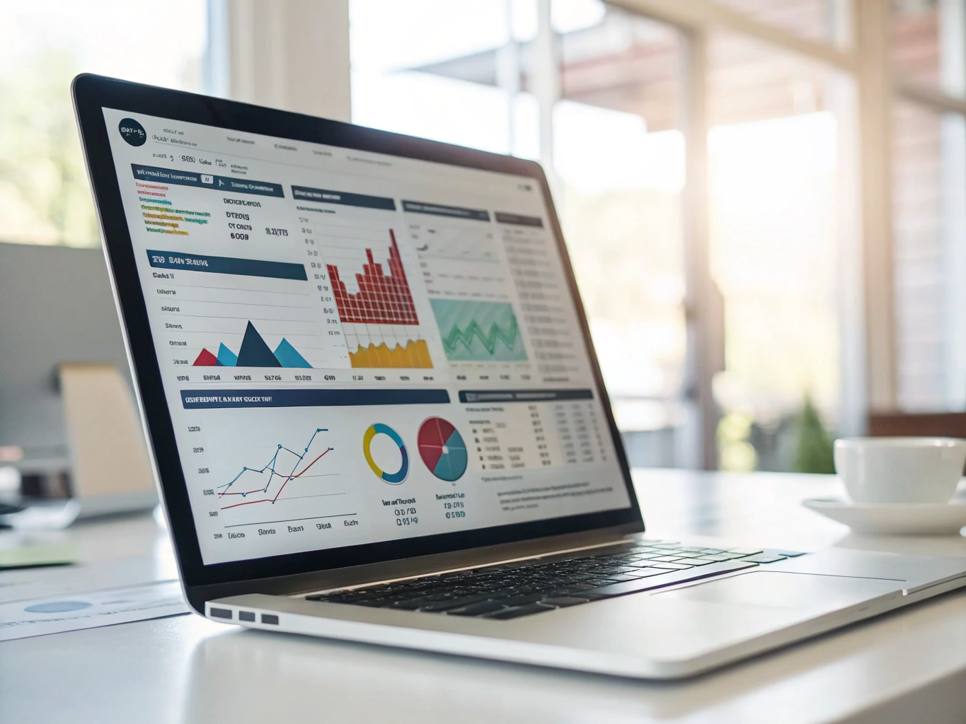 Digital marketing strategy analytics dashboard