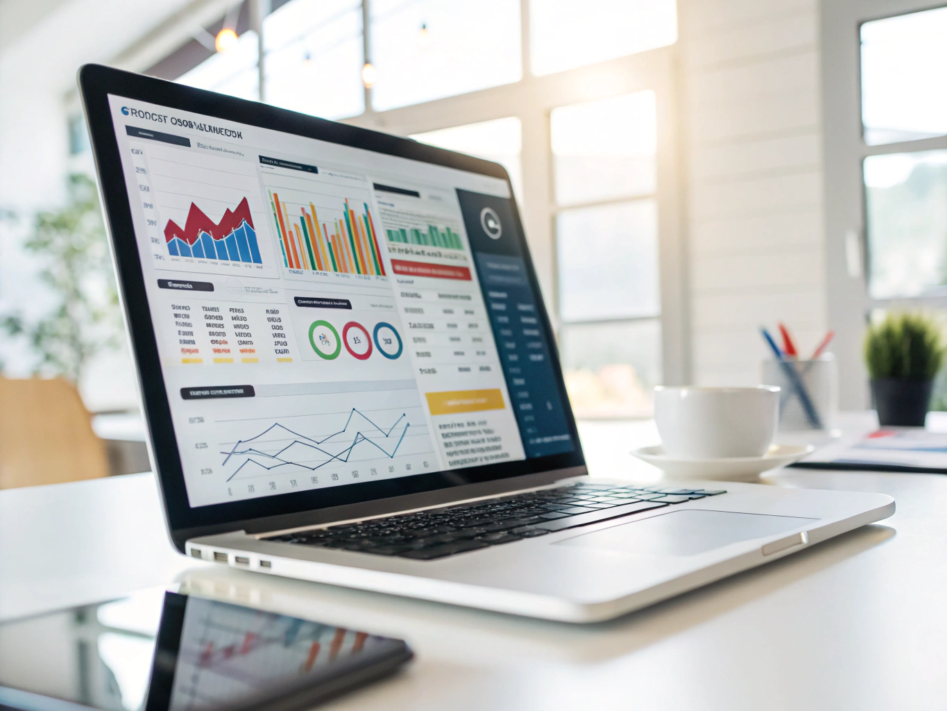 Digital marketing strategy analytics dashboard