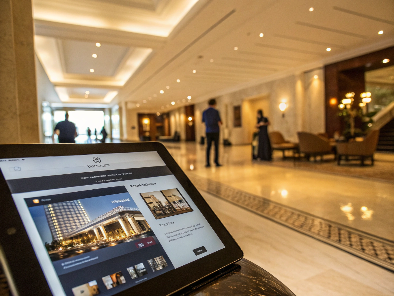 Holiday Inn & Suites hotel website design screenshot