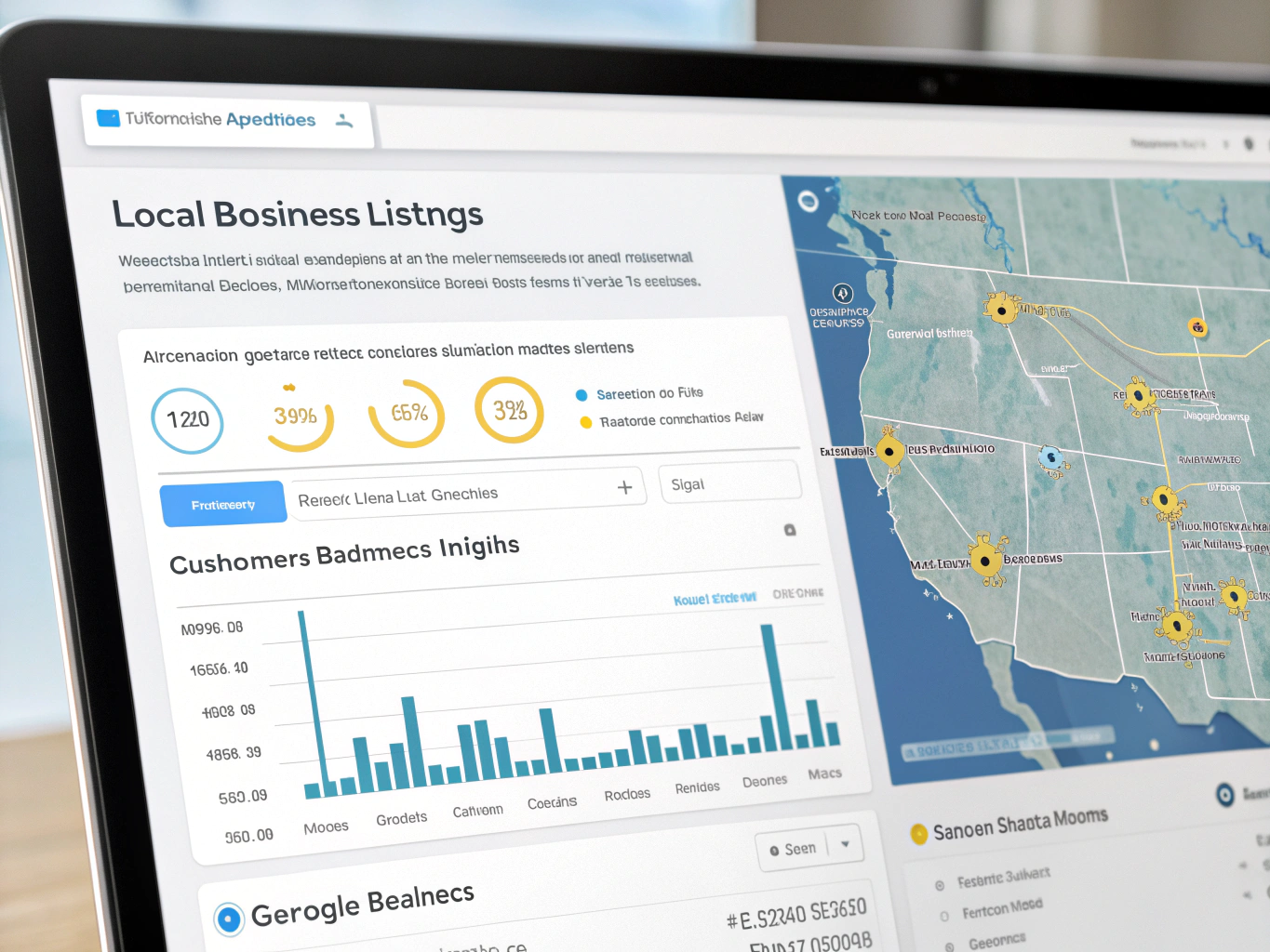 New York City local SEO search visibility and performance metrics analysis