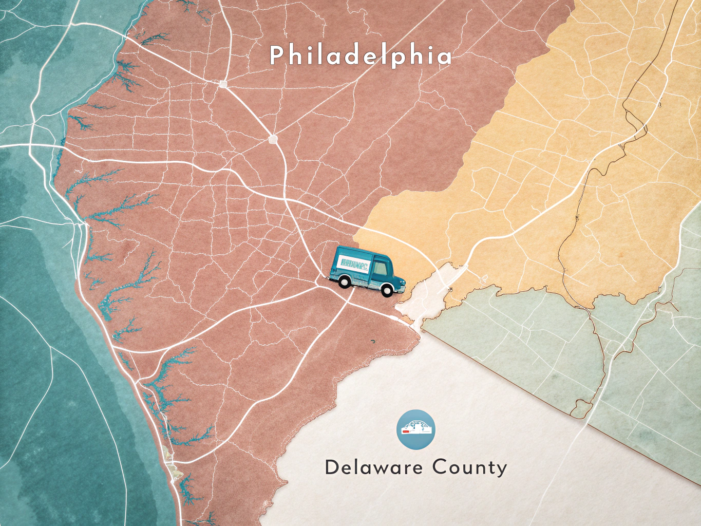Philadelphia search engine optimization strategy and geographic ranking map
