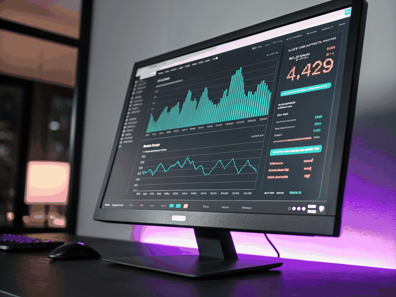 Website SEO diagnostics and performance audit dashboard analytics preview