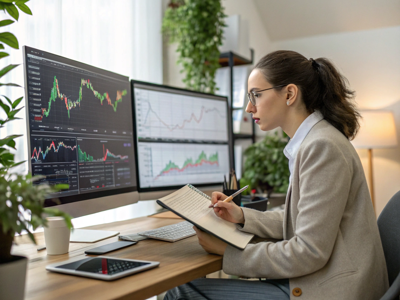 Certified SEO specialist analyzing website crawl data and keyword performance metrics