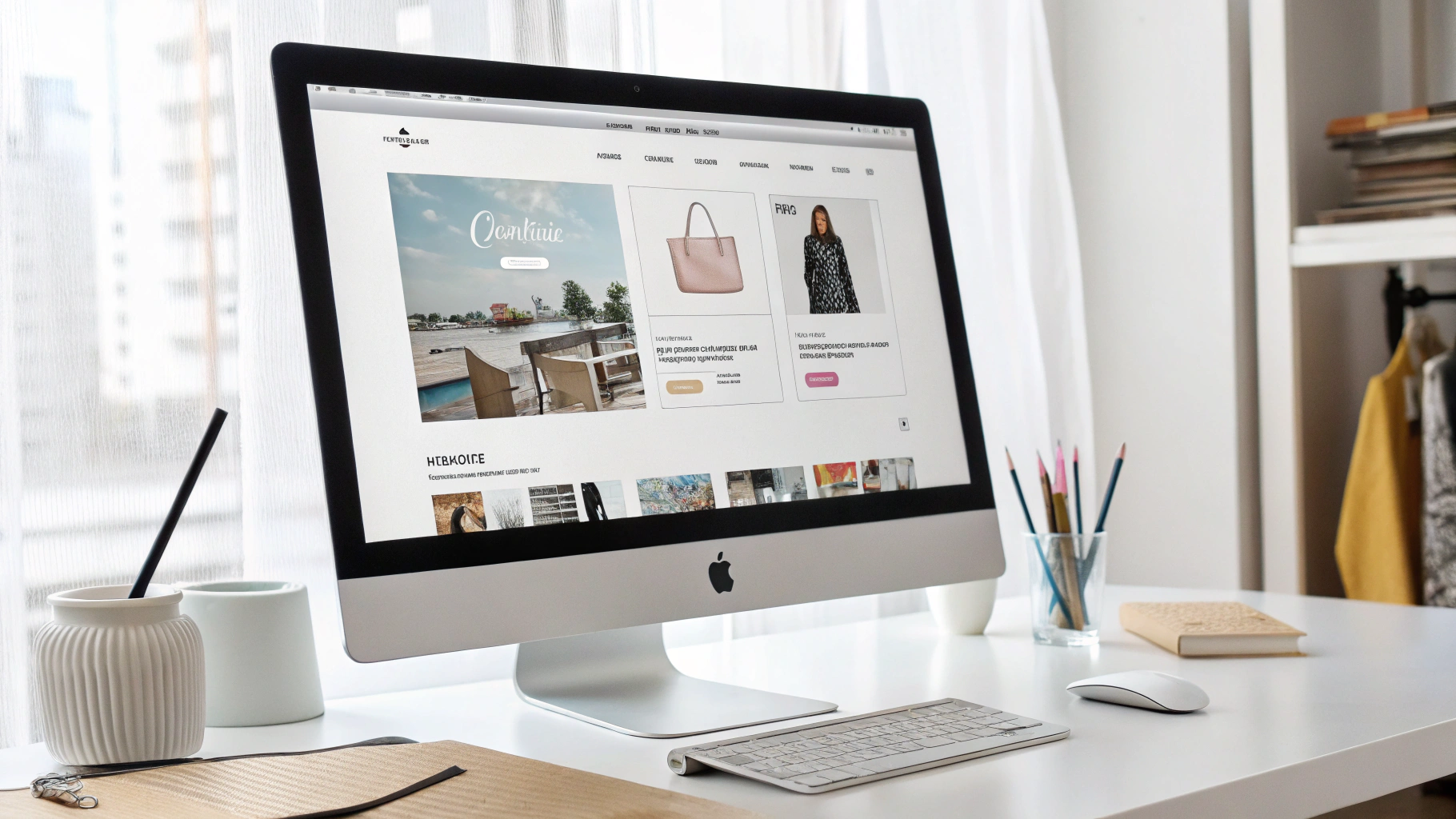 Skin Care Heaven ecommerce website storefront redesign preview